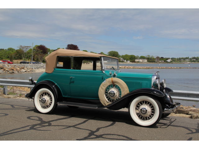 Chevrolet : Other PHAETON 1931 chevrolet landau phaeton 1 of 30 known restored gorgeous well sorted
