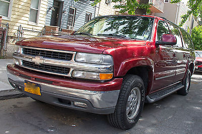 Chevrolet : Suburban LT 2002 chevrolet suburban 1500 with under 100 k miles