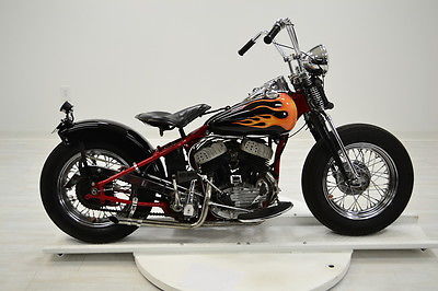 Harley-Davidson : Touring 1955 harley davidson this is real flat head bobber not a fake one