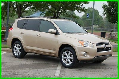 Toyota : RAV4 AWD RAV4 LIMITED 2009 limited leather roof awd 4 x 4 gold 61000 original miles clean make offer