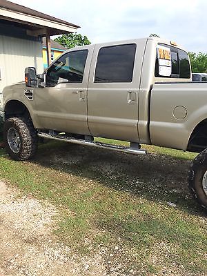 Ford : F-250 Lariat Crew Cab Pickup 4-Door 2008 ford f 250 super duty lariat crew cab 8 lift with two 10 s subs