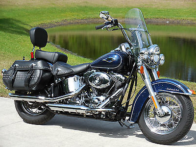 Harley-Davidson : Softail 2013 harley davidson heritage classic only 1175 miles flawless