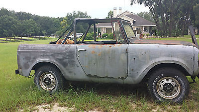 International Harvester : Scout 800 1968 international scout 800 unfinished project ih camping hunting street