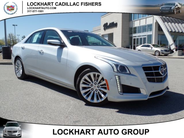Cadillac : CTS 4dr Sdn 3.6L Clean Carfax One Owner NAV Bluetooth Driver Awareness Sunroof