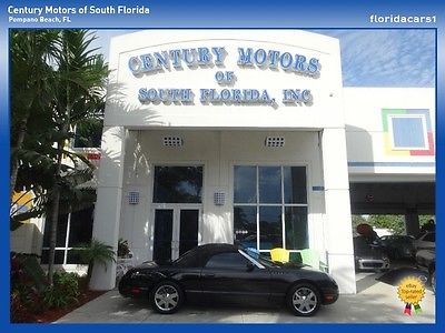Ford : Thunderbird CONV ONLY  36,727 MILES NIADA Certified 2002 ford thunderbird premium low miles leather clean fast niada certified