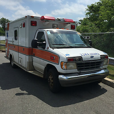 Ford : E-Series Van 350 1994 ford e 350 ambulance van