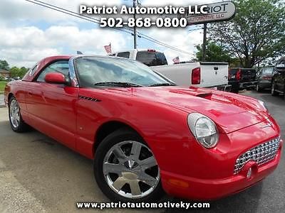 Ford : Thunderbird Premium with removable top 2003 ford thunderbird