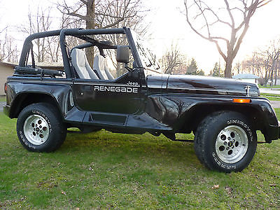 Jeep : Renegade yj 1993 jeep renegade