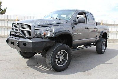 Dodge : Ram 2500 SLT 2003 dodge ram 2500 slt quad cab 4 wd damaged rebuilder cooling good wont last