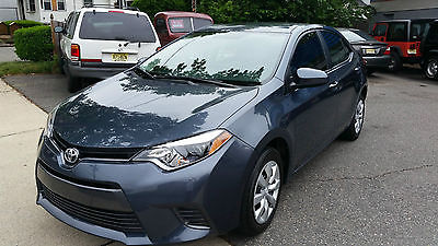 Toyota : Corolla COROLLA LE 2015 toyota corolla le salvage repairable rebuildable title with 4 k miles
