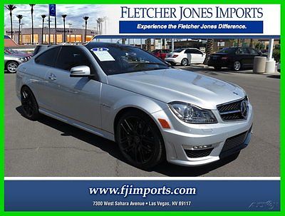 Mercedes-Benz : C-Class C63 Certified 2014 c 63 used certified 6.2 l v 8 32 v automatic rwd coupe premium