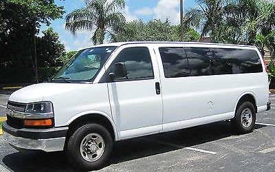Chevrolet : Express VAN chevrolet express, g3500, 15 passenger, white van, extended