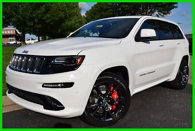 Jeep : Grand Cherokee 6.4L DUAL ROOF SRT 19 SPEAKER AUDIO BLK CHROME 20S 2015 grand cherokee srt loaded 3000 off msrp 1 available we finance