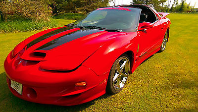 Pontiac : Trans Am WS-6 Beautiful Red 2002 Pontiac Trans Am WS6 Performance Package ONLY 44,000 Miles