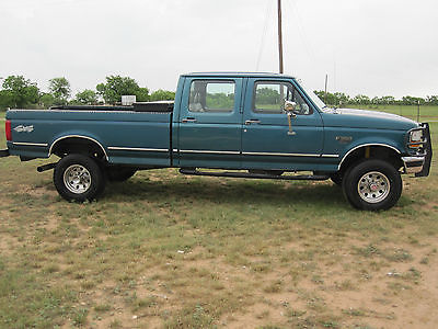 Ford : F-350 XLT 1994.8 ford f 350 xlt 4 x 4 crew cab 7.3 powerstroke one of the first ones made