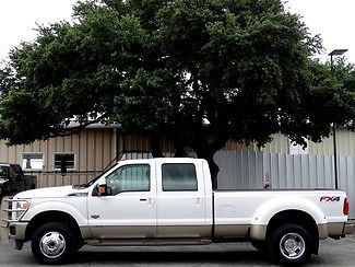 Ford : F-350 King Ranch FX4 Diesel 4X4 SPRAY LINER BACK UP CAM 2012 ford f 350 diesel dually navigation grille low miles dvd bluetooth sync xm