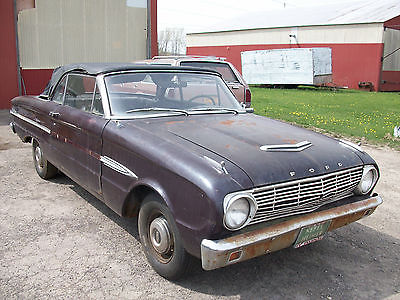 Ford : Falcon conv 1963 ford falcon futura convertible