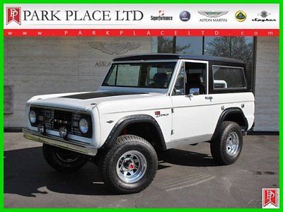 Ford : Bronco 1966 ford bronco 4 wd 289 v 8 4 speed restored classic