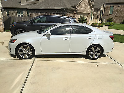 Lexus : IS 250 2011 lexus is 250 super clean one owner all options pearl white on white leather