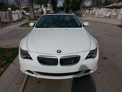 BMW : 6-Series Coupe 2005 bmw 645 i coupe white customs wheels