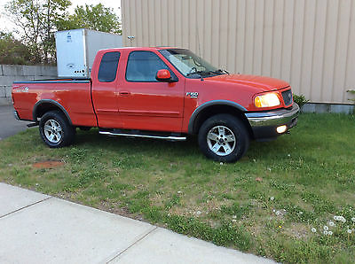 Ford : F-150 XLT Extended Cab Pickup 4-Door 2002 ford f 150 fx 4 ext cab 5.4 v 8 4 x 4 sun roof runs drives 100