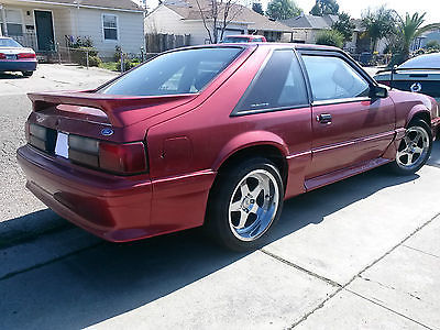 Ford : Mustang GT Coupe 2-Door Excellent 93 Ford Mustang GT