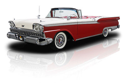 Ford : Galaxie Skyliner Frame Off Restored Galaxie Skyliner 352 V8 2 Speed Automatic Ford 9