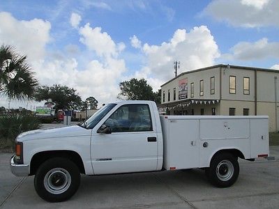 Chevrolet : C/K Pickup 3500 UTILITY TRUCK READING BOX 5.7 automatic cold air low miles a rust free florida truck ready to work