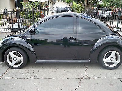 Volkswagen : Beetle-New GLS 1999 vw beetle new 2.0 l 4 cyl black coup in excellent condition new pics loaded