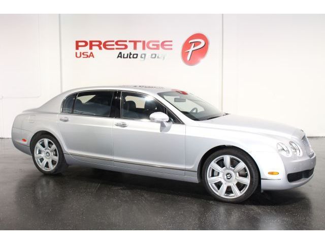 Bentley : Continental Flying Spur 4dr Sdn AWD Clean Carfax One owner Clean AWD Silver Black Low miles 2006 06 Bentley