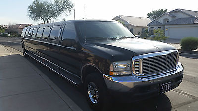 Ford : Excursion Limited Sport Utility 4-Door 22 passenger super stretch suv limo 2002 ford excursion limousine