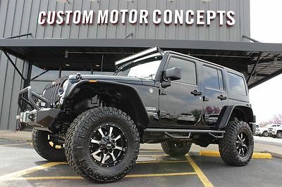 Jeep : Wrangler Unlimited 2015 jeep wrangler unlimited lifted and leather