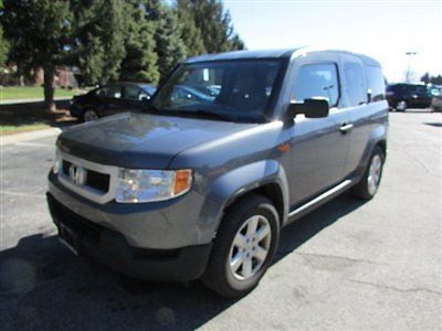 Honda : Element 4WD 5dr EX 4 wd 5 dr ex low miles suv automatic gasoline 2.4 l 4 cyl polished metal metallic