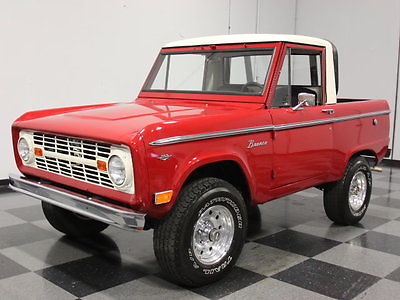 Ford : Bronco READY TO ROLL HALF-CAB EB, 289 V8, MANUAL, RESTORED 4X4 FOR STREET/OFF-ROAD!!