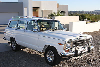Jeep : Wagoneer Sport Utility 1988 jeep grand wagoneer fully restored no reserve