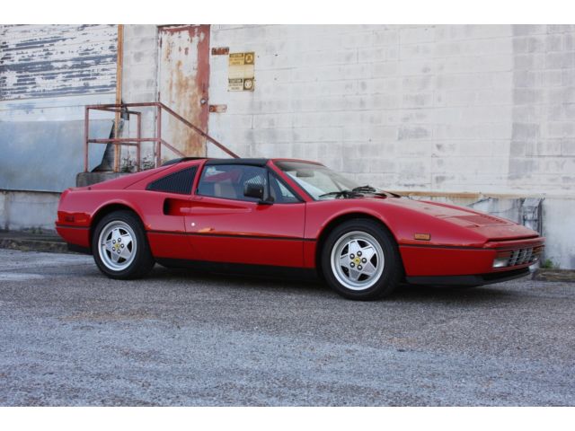 Ferrari : 328 Red/Tan, 19K Miles, 100% Original Paint, Concours Quality