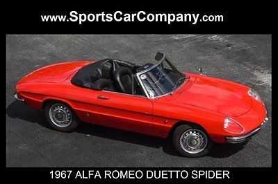 Alfa Romeo : Spider DUETTO SPIDER 1967 alfa romeo duetto spider restored rare classic excellent in out
