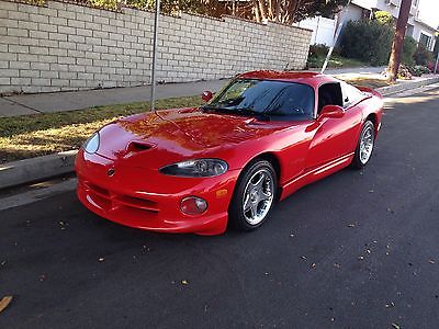 Dodge : Viper GTS 1998 dodge viper gts v 10 red 450 hp