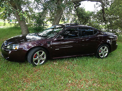 Pontiac : Grand Prix GXP PONTIAC GRAND PRIX GXP SE 1 OWNER RARE SPECIAL ORDER LEATHER / SUEDE DK CHERRY