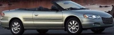 Chrysler : Sebring Limited Convertible 2-Door 2004 chrysler sebring limited convertible 50 423 miles