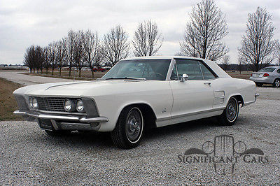 Buick : Riviera Riviera 1963 buick riviera well documented survivor