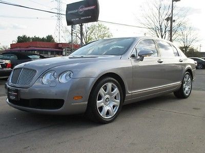Bentley : Continental Flying Spur Flying Spur Sedan 4-Door LOW MILE FREE SHIPPING WARRANTY CLEAN CARFAX EXOTIC LUXURY TURBO LOADED