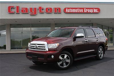 Toyota : Sequoia RWD 4dr LV8 6-Speed Automatic Ltd 2008 toyota sequoia limited 5.7 l v 8 rwd 3 rd row navigation new tires warranty