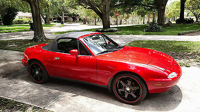 Mazda : MX-5 Miata MX-5 Cherry Red Mazda Miata MX-5 1995