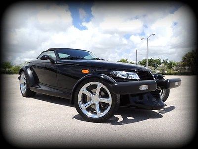 Plymouth : Prowler Base Convertible 2-Door COLLECTOR OWNED, COLLECTOR QUALITY, BLACK/BLACK, ABSOLUTE STUNNER!!!