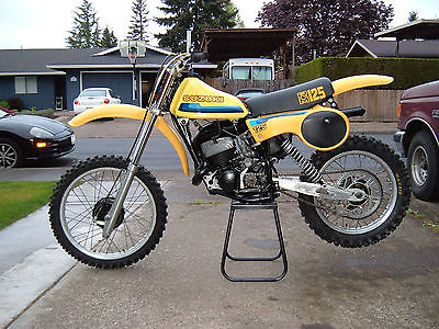 Suzuki : RM 1980 suzuki rm 125 t ahrma vintage evo race or just ride for fun