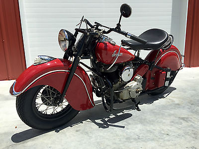 Indian : Chief 1947 indian chief motorcycle