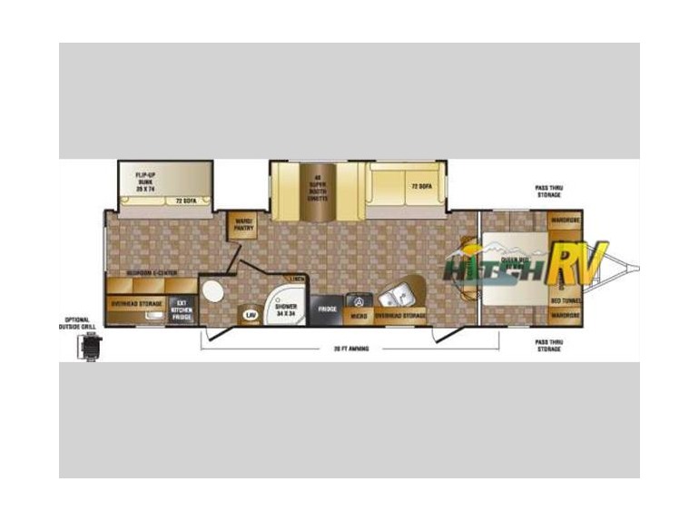 2015 Crossroads Rv Sunset Trail Reserve ST32BH