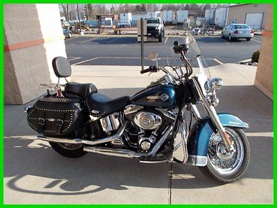 Harley-Davidson : Softail Used 02 Harley Davidson Heritage Softail Leather Bags Security