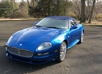 Maserati : Spyder Cambiocorsa Convertible 2-Door 2005 maserati spyder 90 th anniversary loaded only 2400 miles perfect mint